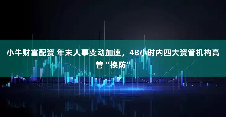 小牛财富配资 年末人事变动加速，48小时内四大资管机构高管“换防”